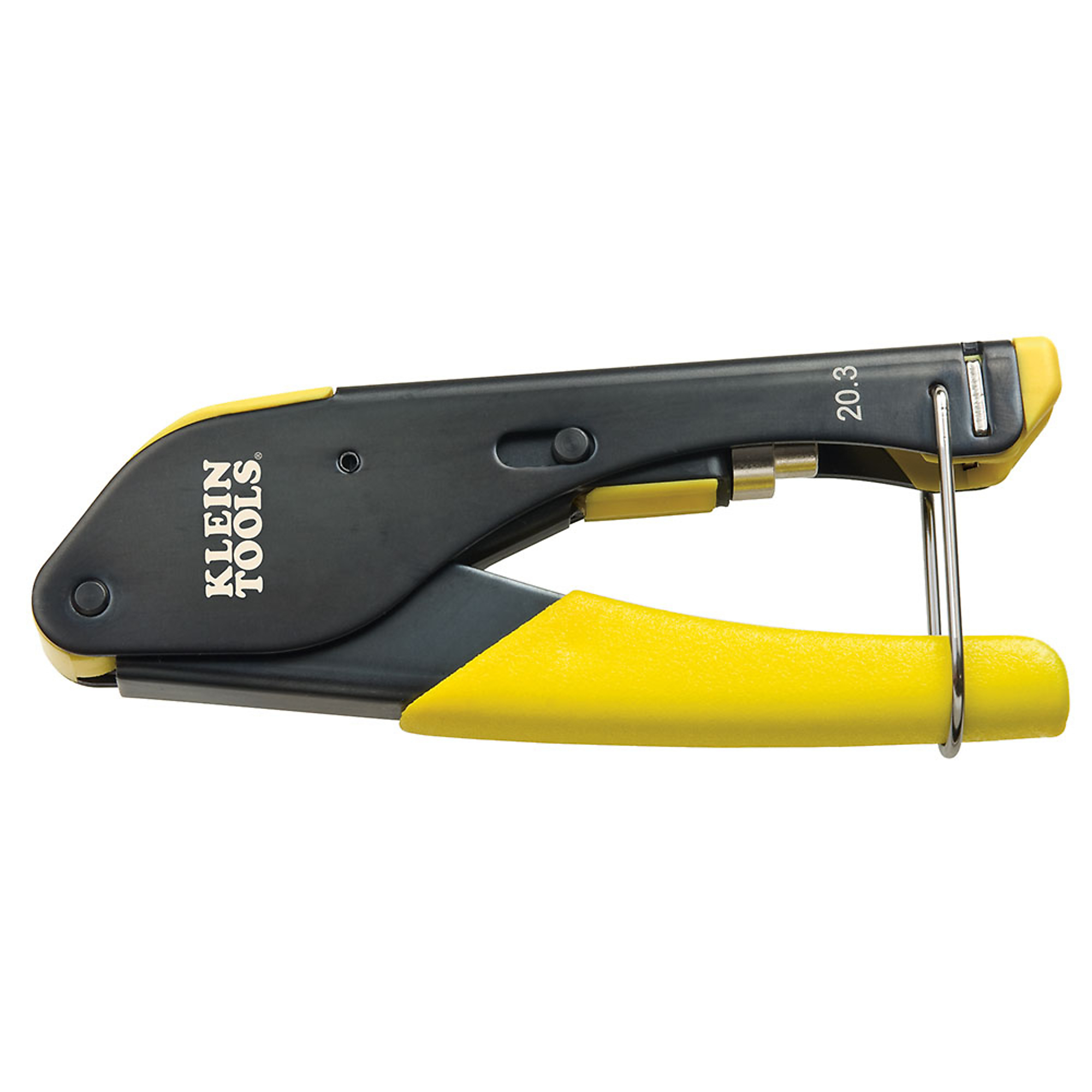 Klein Tools Compact Compression Crimper — F-Connector, Model# VDV212-008-SEN